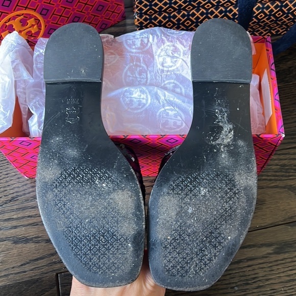 TORY BURCH Carter Reversible Sequin Slides black luxury - Picture 5 of 15